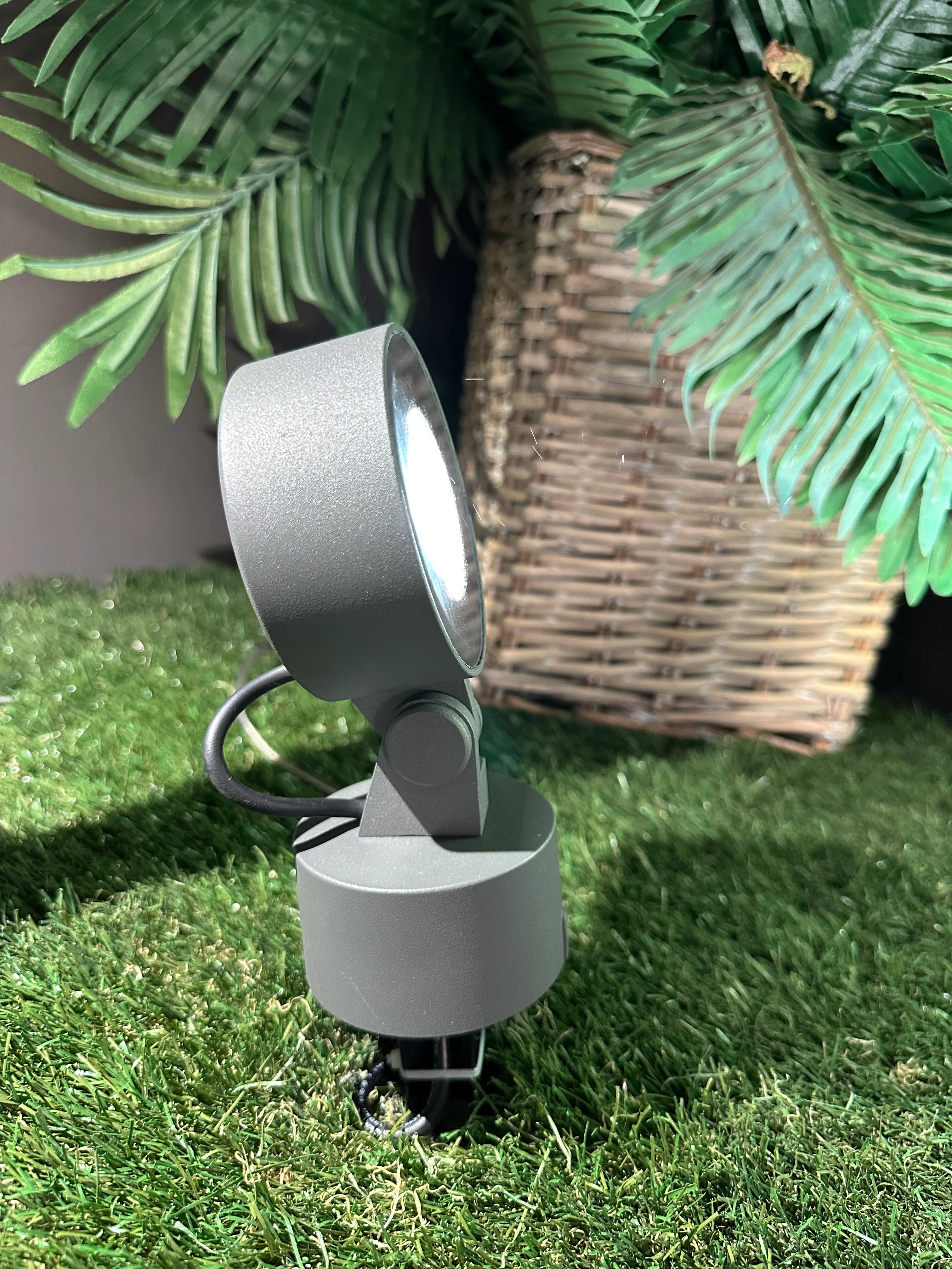 Faretto su picchetto Chack Big - Antracite - Image 3