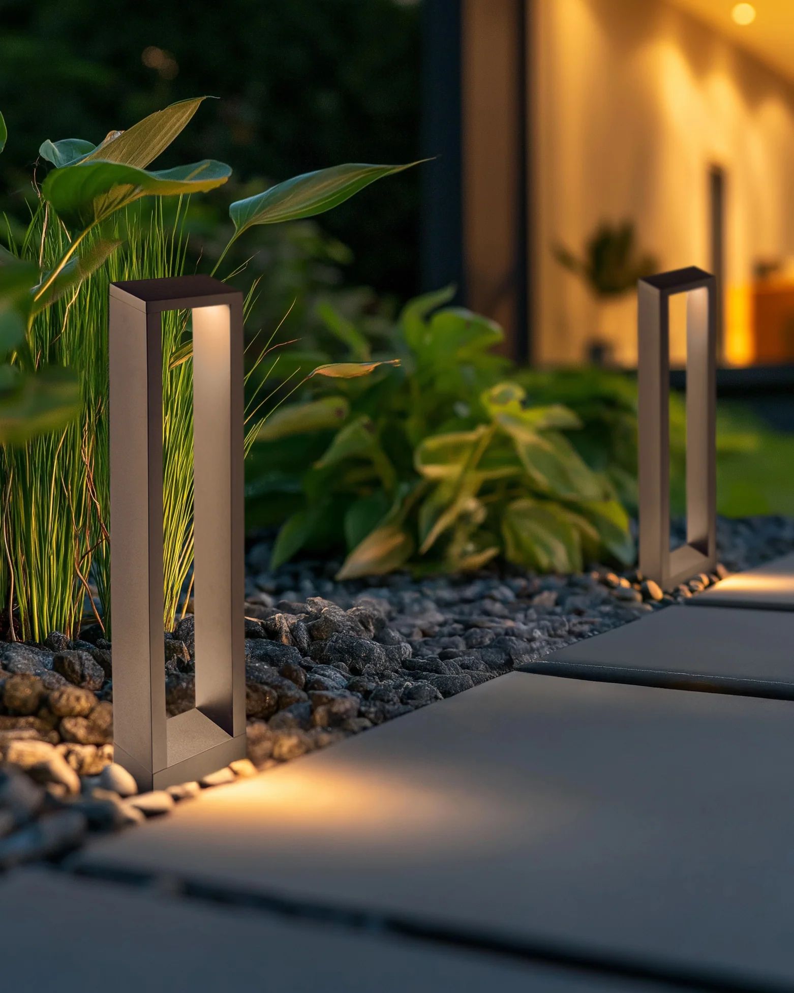 Paletto da terra Pegaso - Corten - Image 4