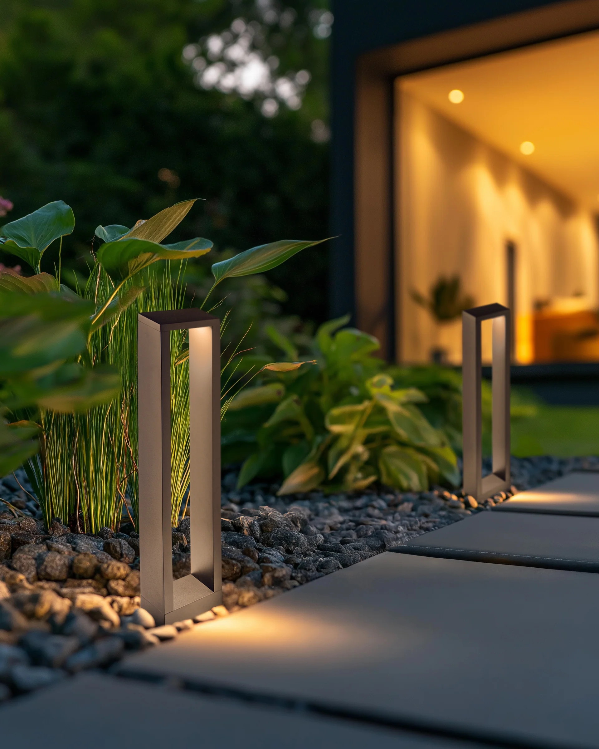 Paletto da terra Pegaso - Corten - Image 5