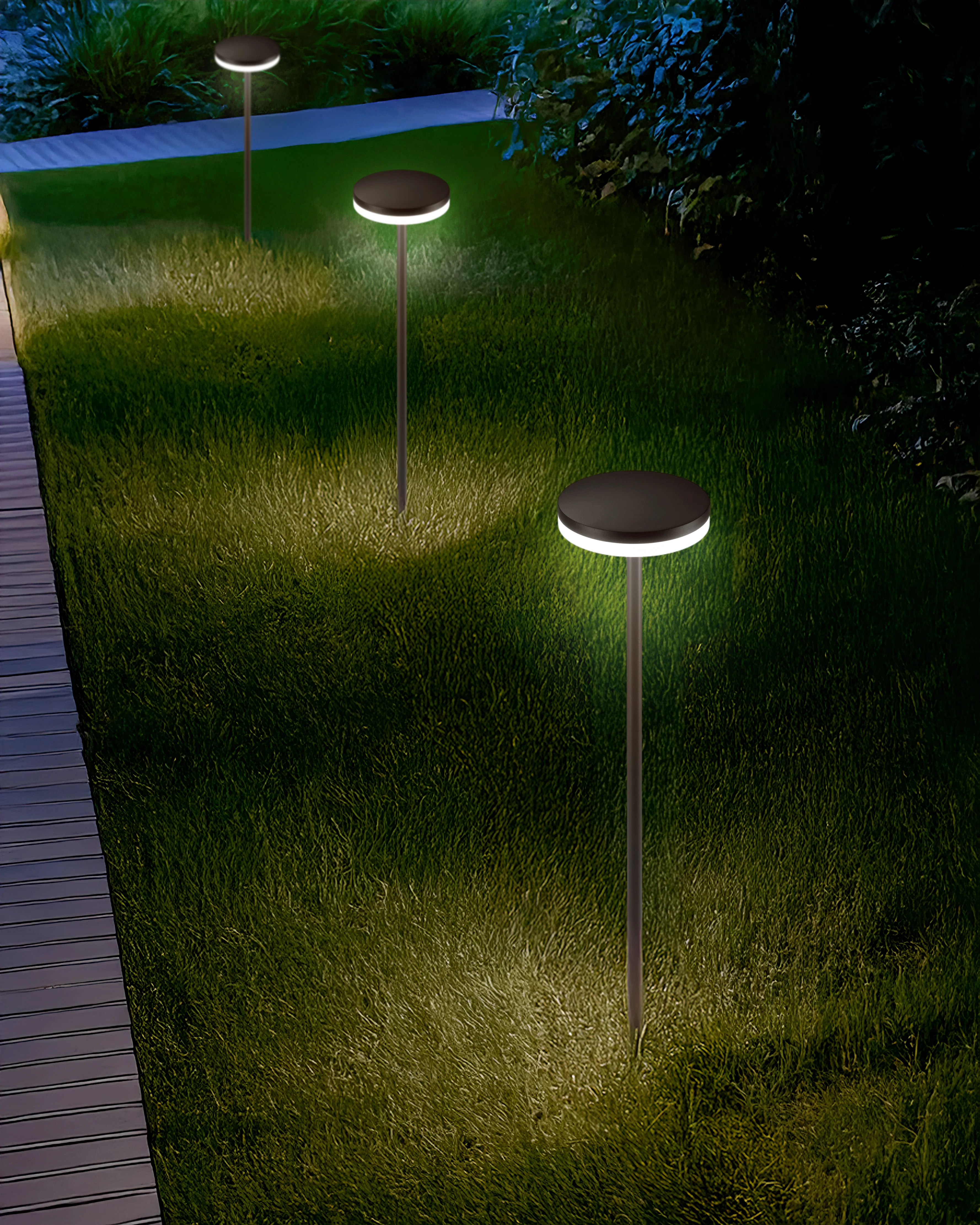 Paletto da terra Spillo - Corten - Image 4