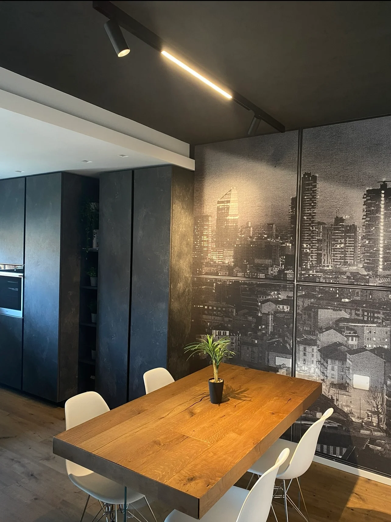 Sistema Birds - Binario 100cm magnetico 48v - Nero - Image 10