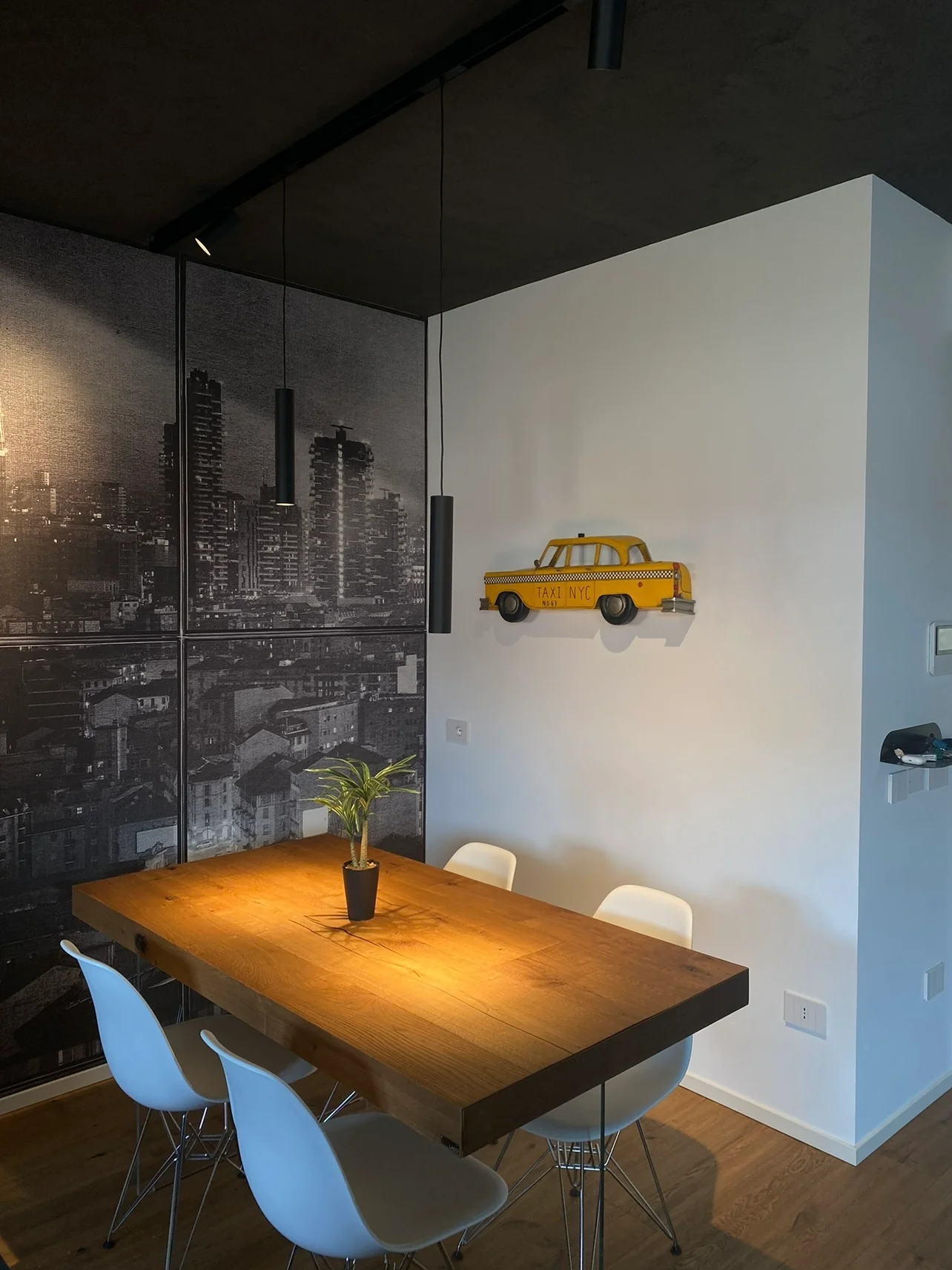 Sistema Birds - Binario 100cm magnetico 48v - Nero - Image 13