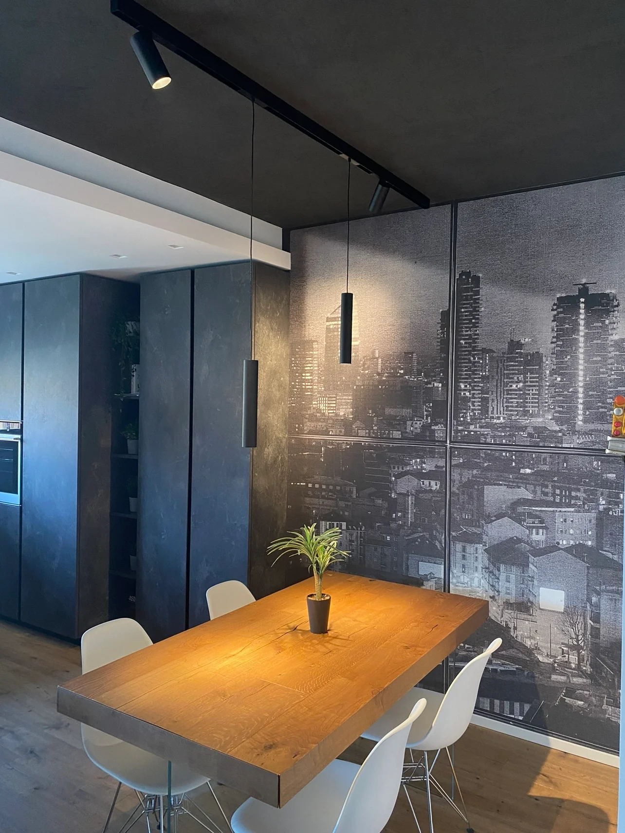 Sistema Birds - Binario 100cm magnetico 48v - Nero - Image 14