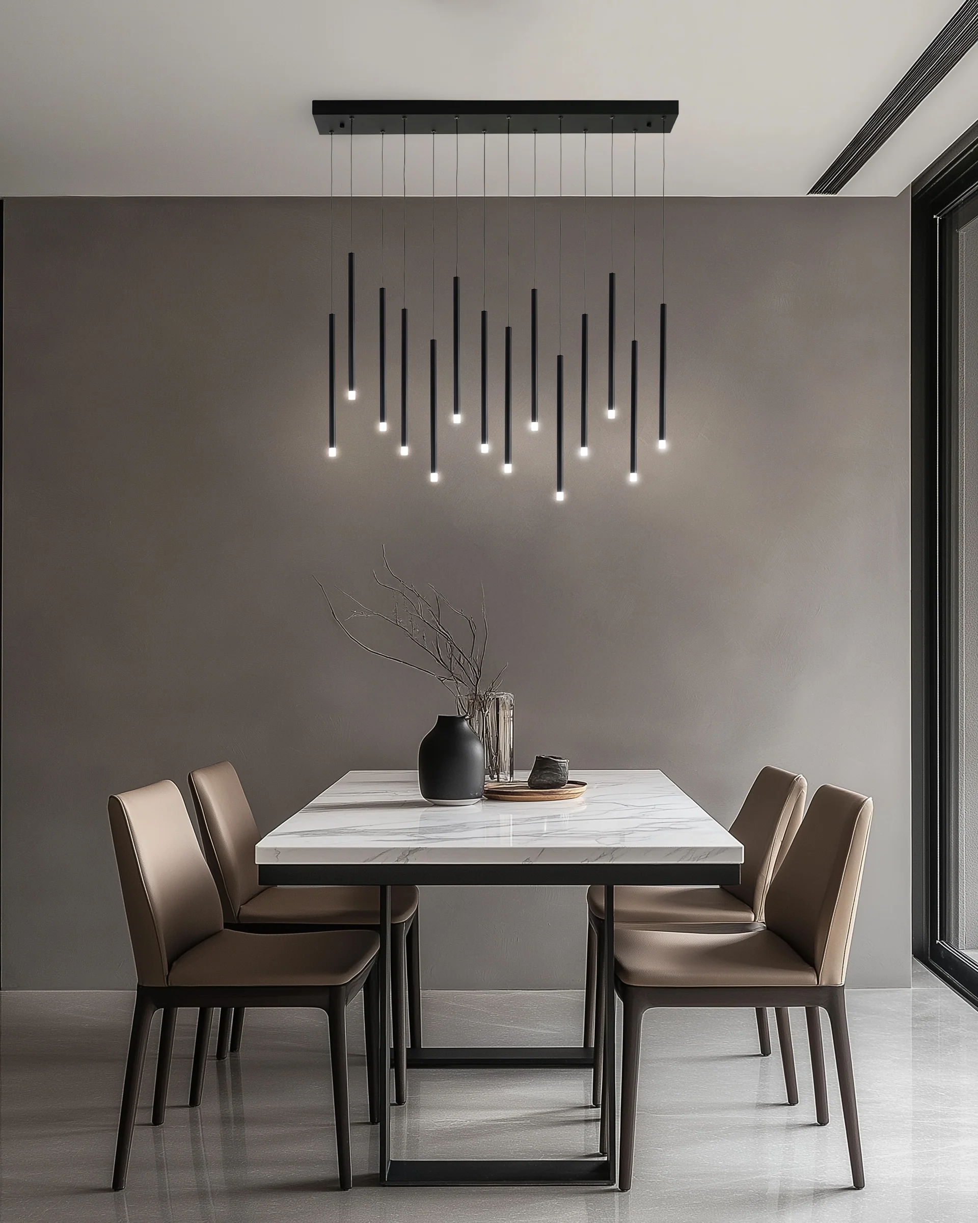 Sospensione Multipla Pointer - Nero - Image 4