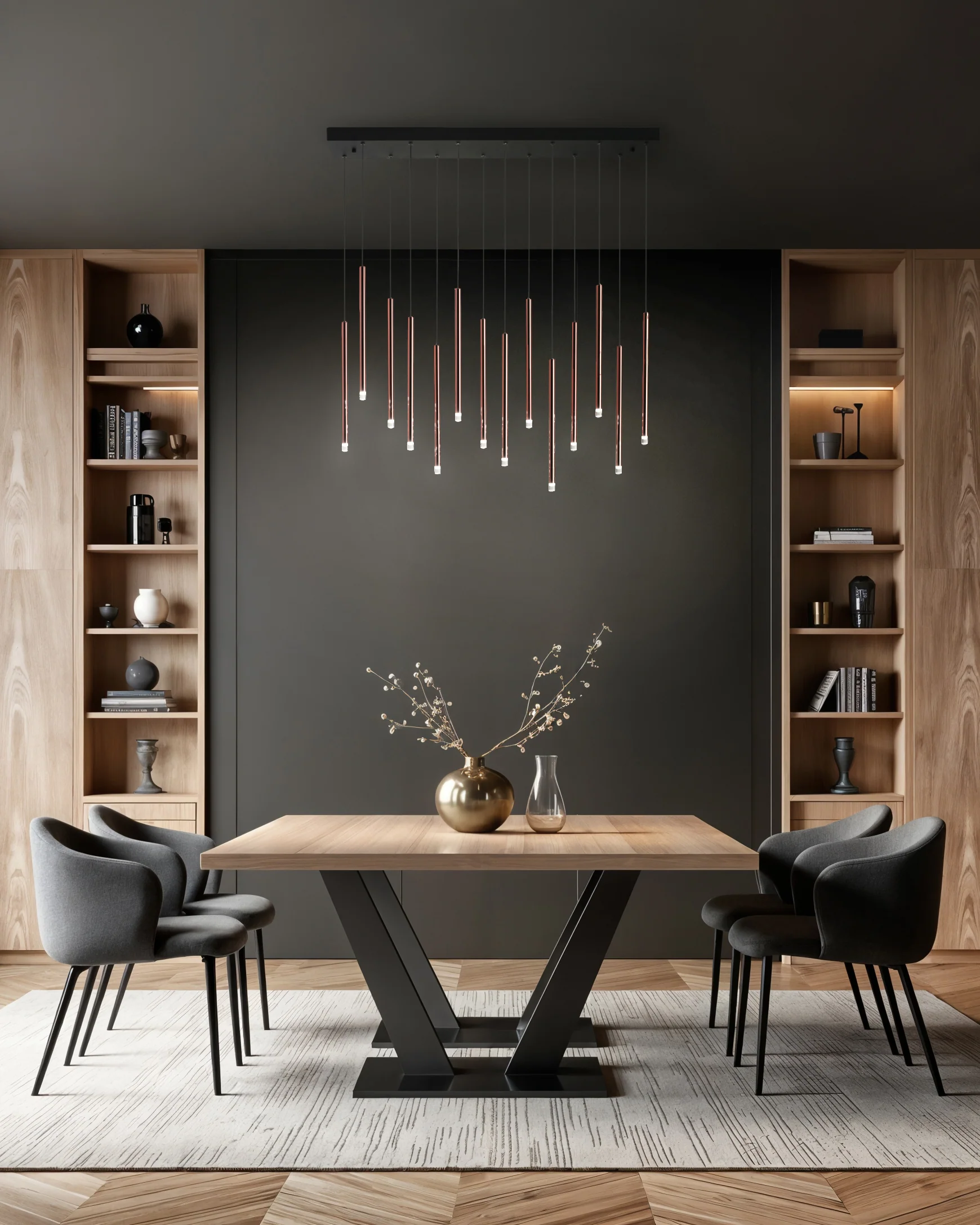 Sospensione Multipla Pointer - Rame - Image 3