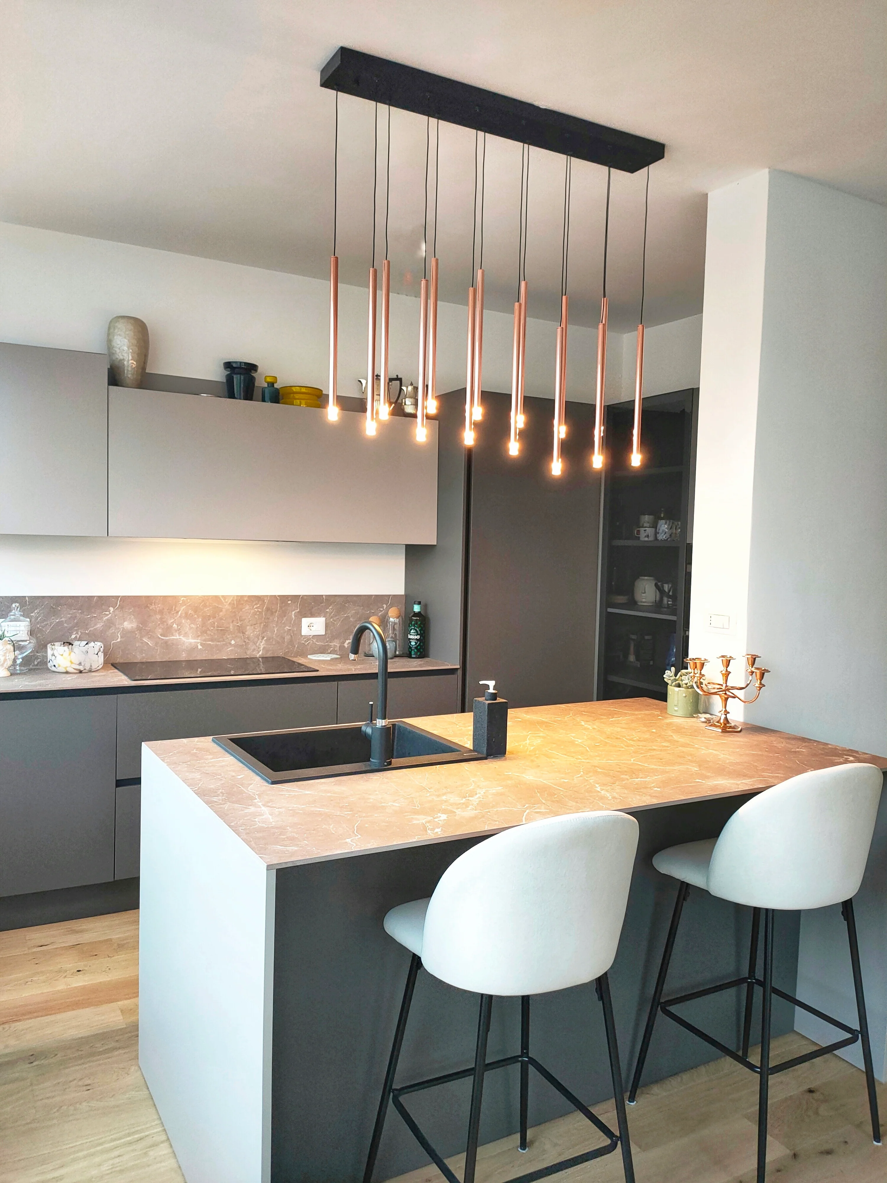 Sospensione Multipla Pointer - Rame - Image 6