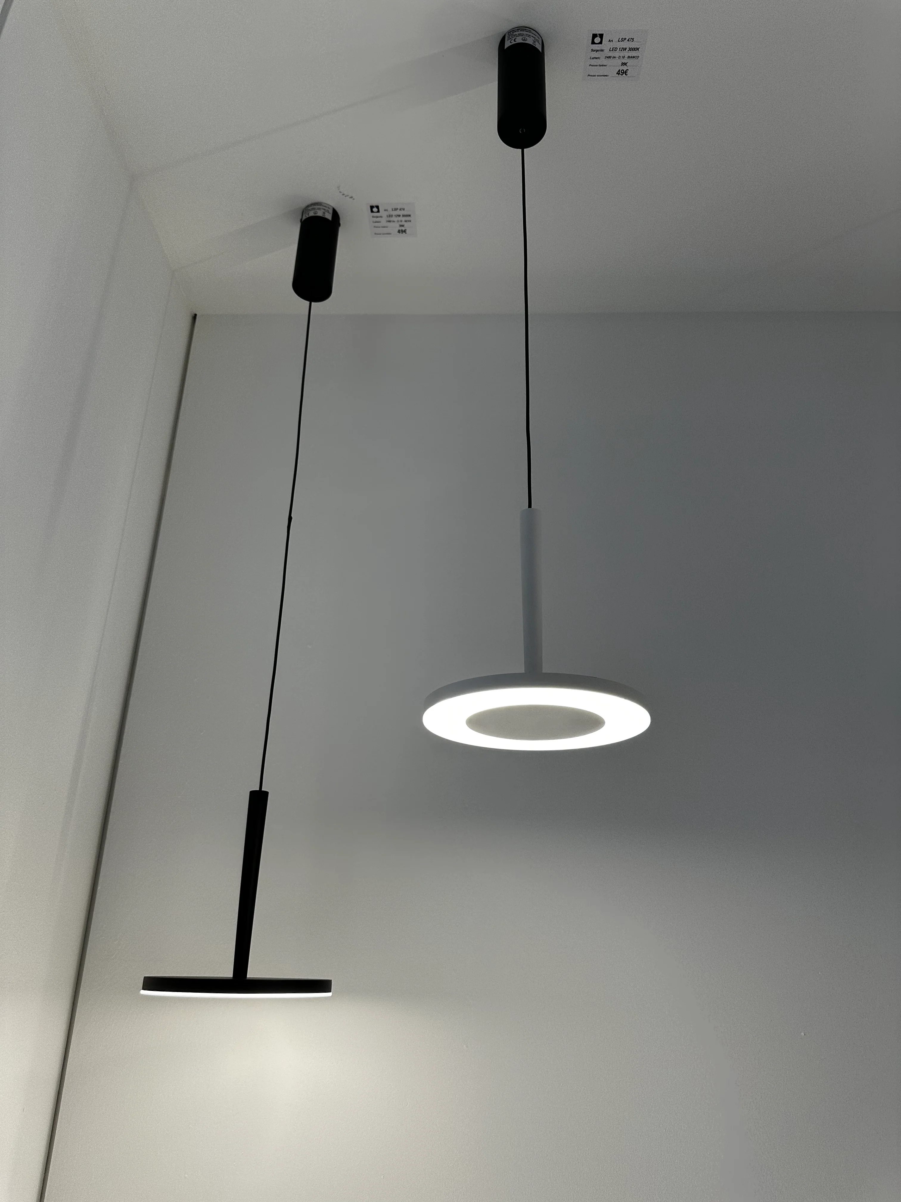 Sospensione Plain - Bianco - Image 4