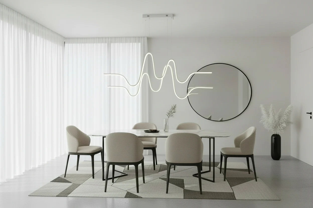 Sospensione Ritmo - bianco - Image 4